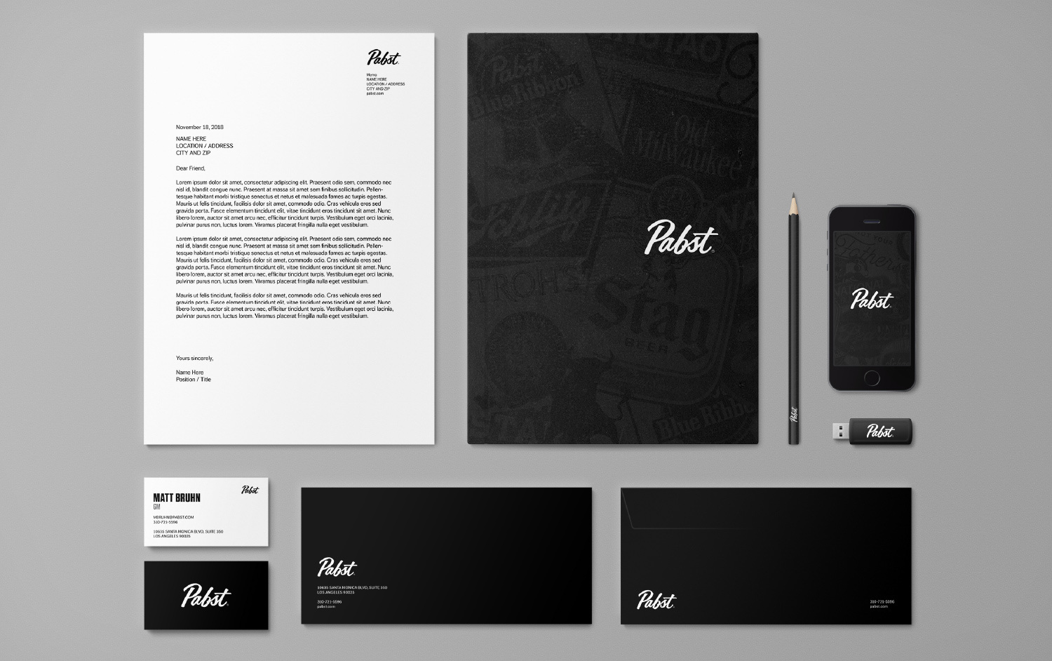 Pabst Brewing Company, now simply Pabst, rebrand