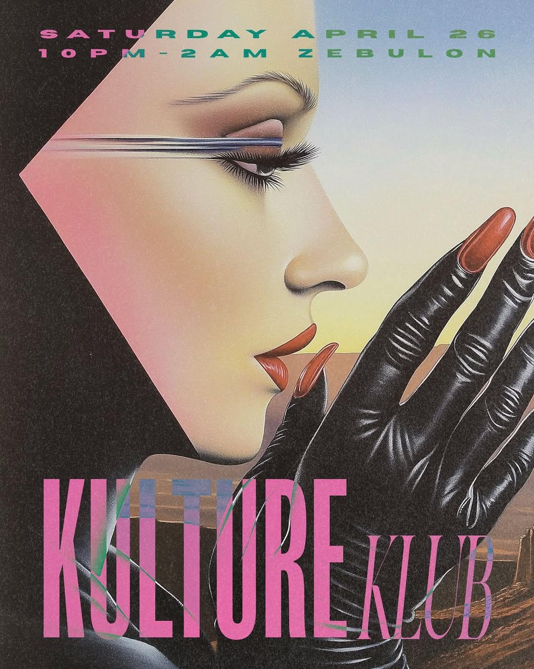 Kulture Klub DJ night flyer