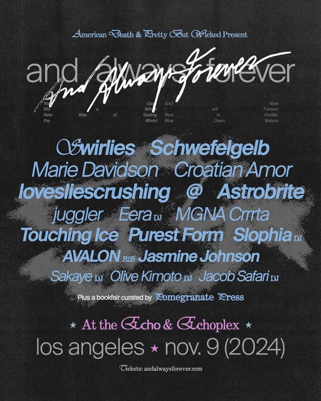 And Always Forever Festival poster