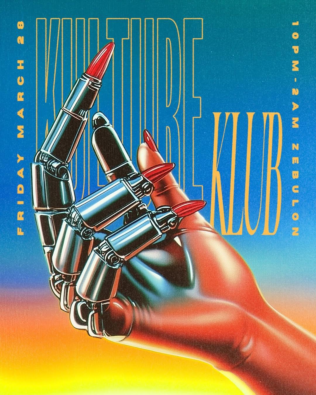 Kulture Klub DJ night flyer