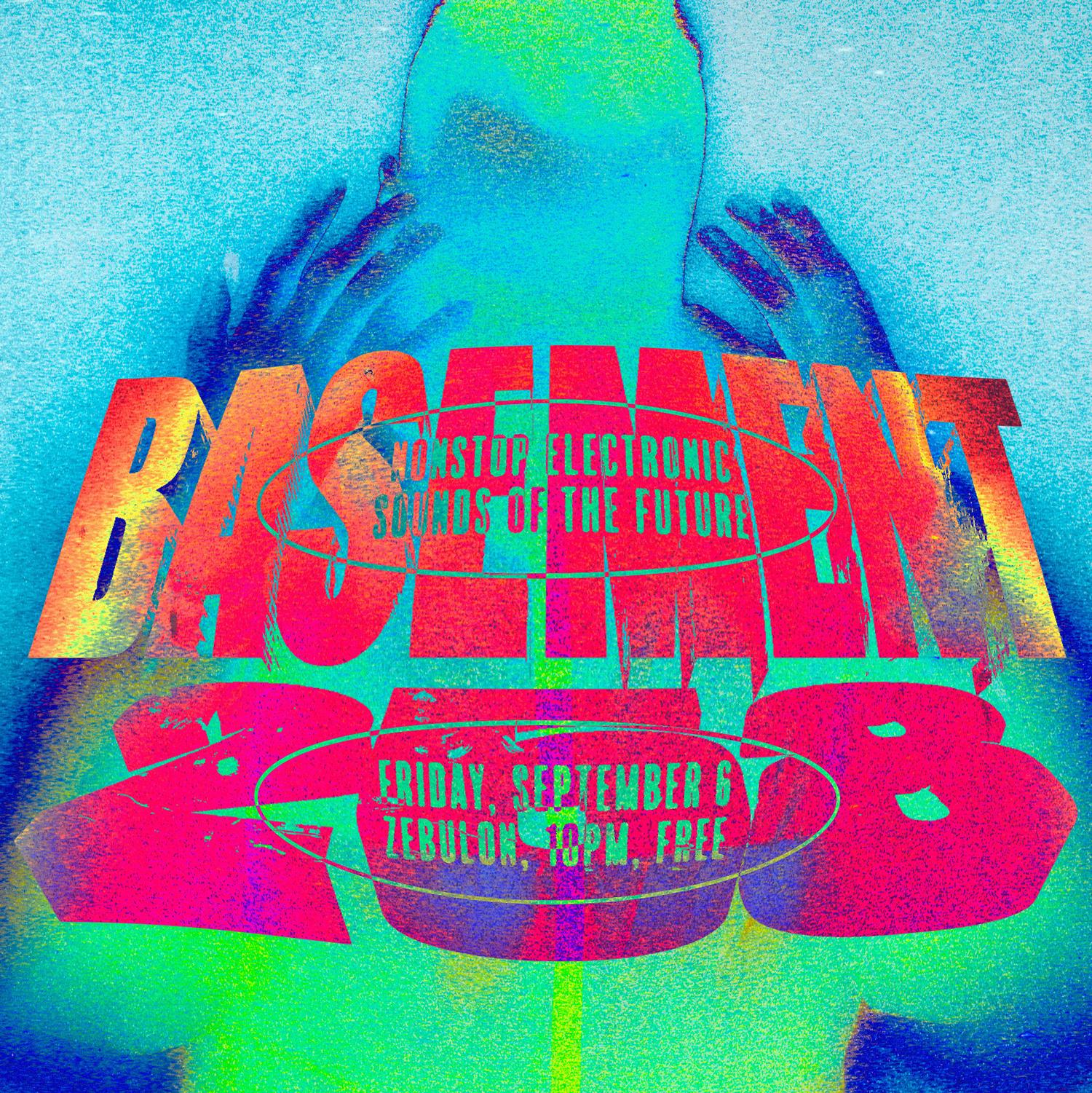 Basement 258 DJ night flyer