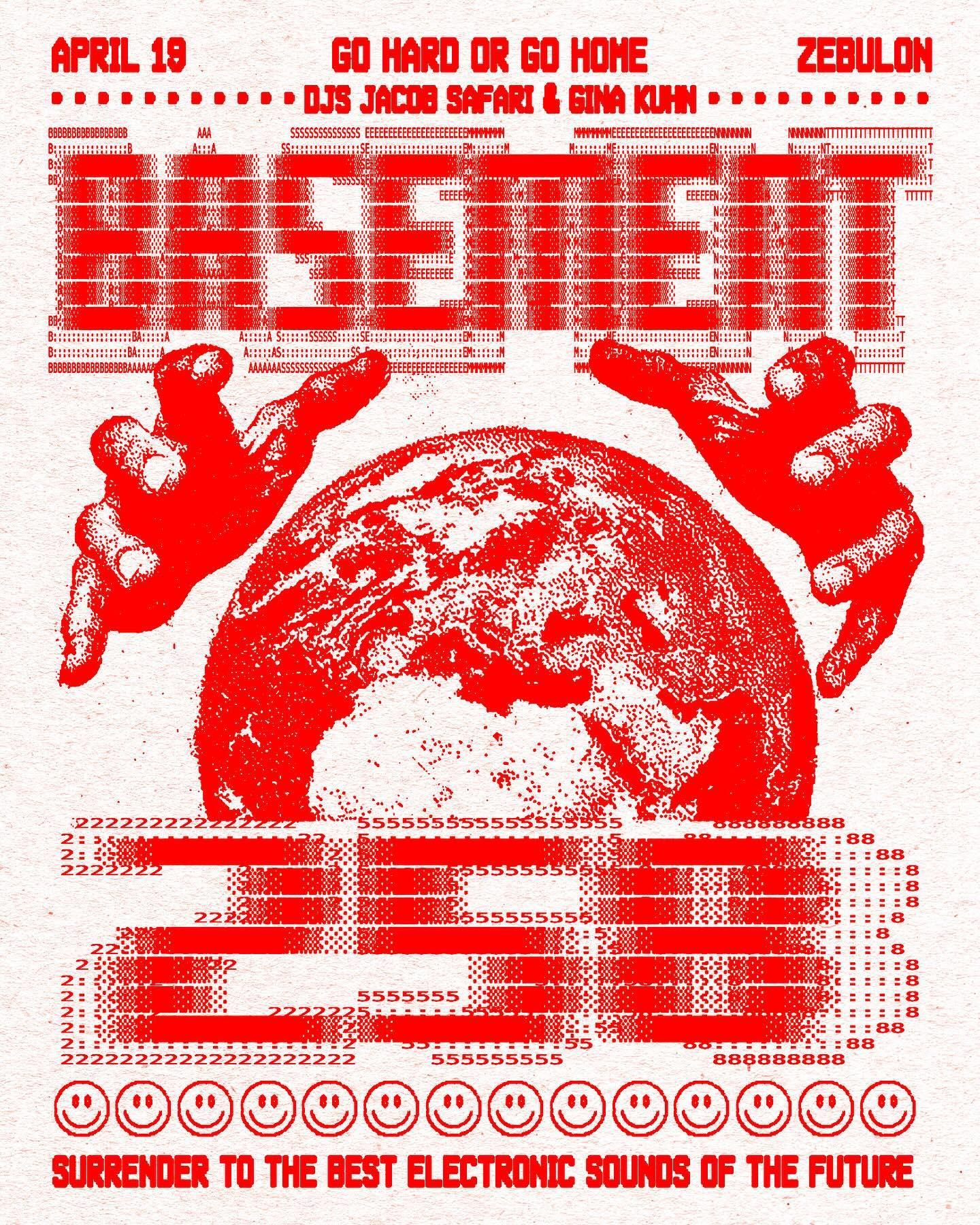 Basement 258 DJ night flyer