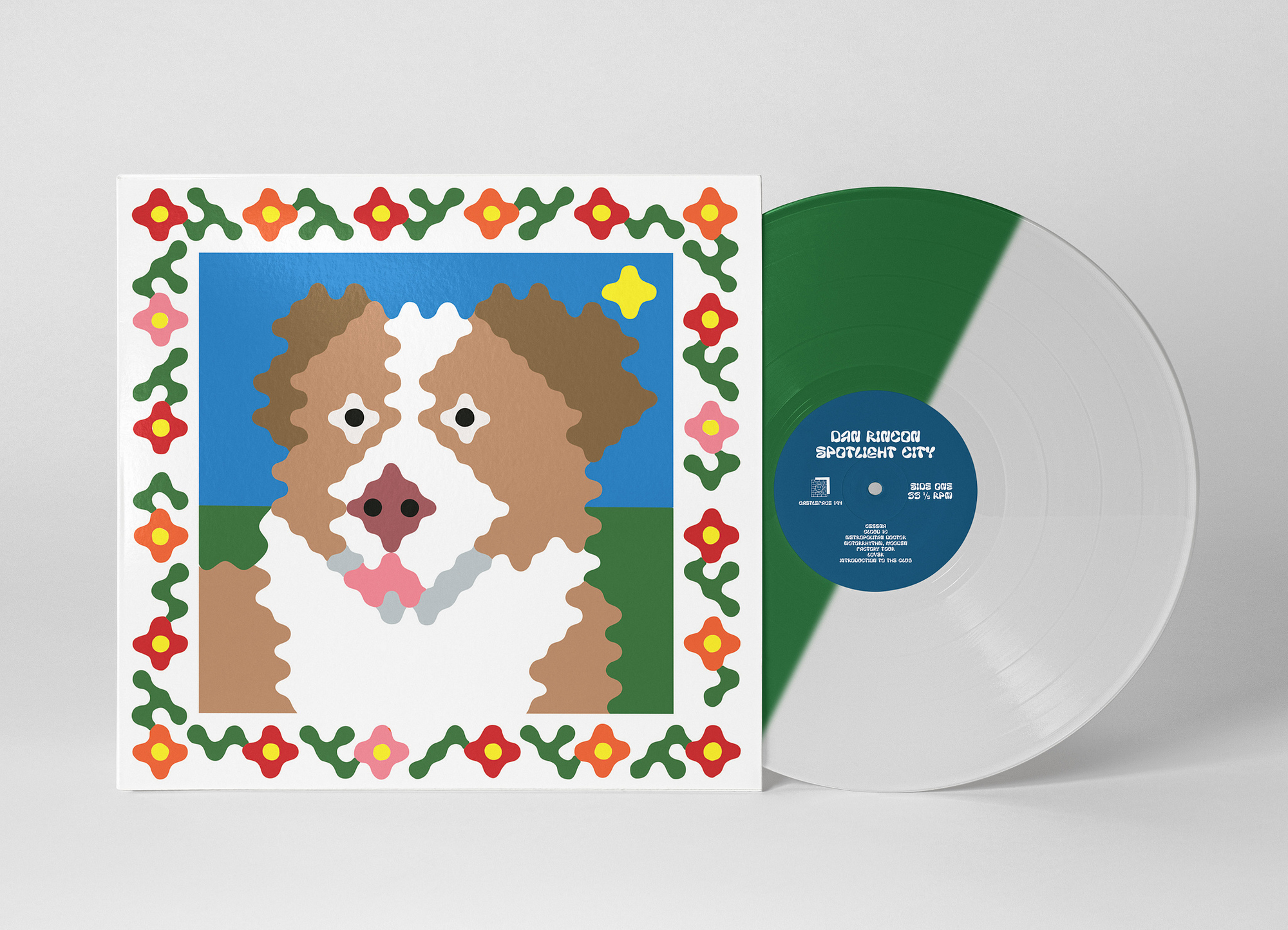 Daniel Rincon LP layout design