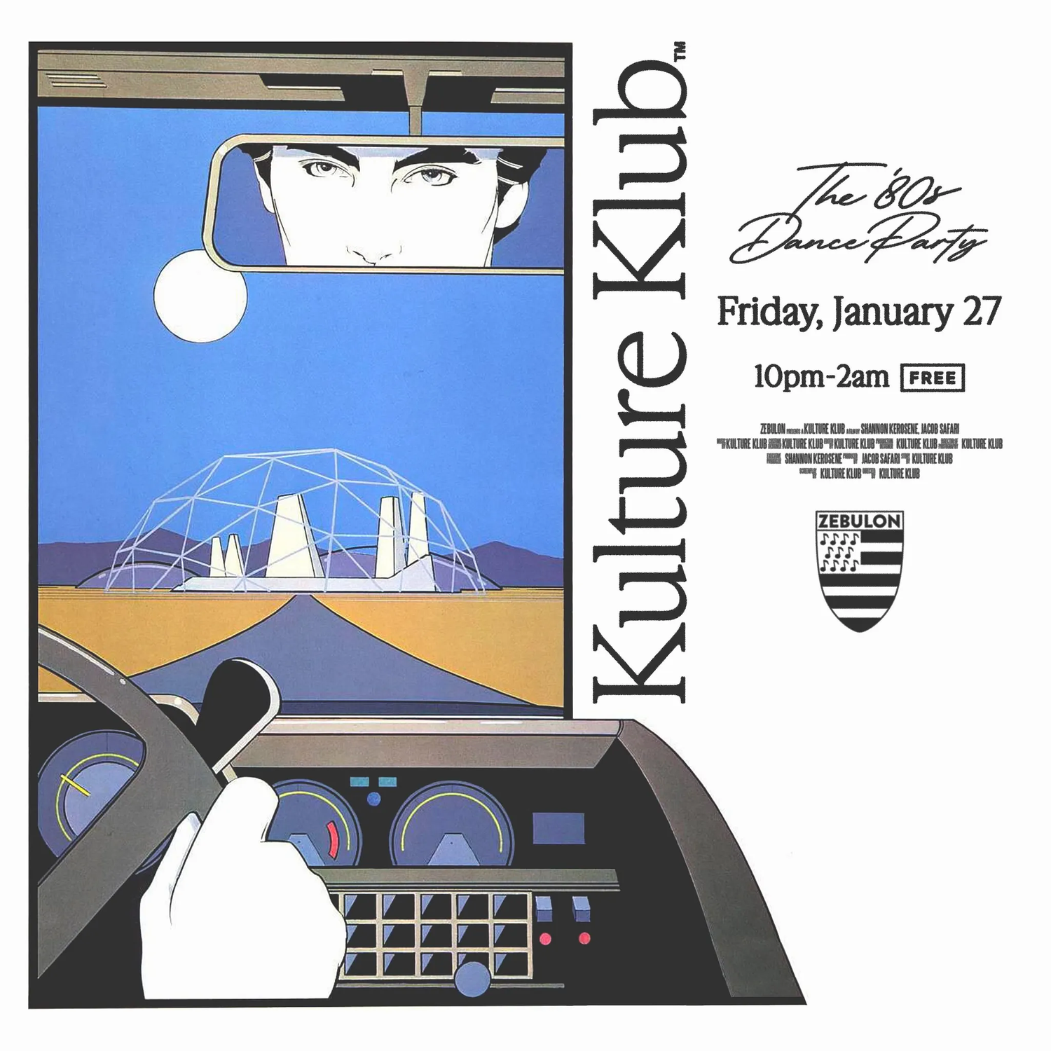 Kulture Klub DJ night flyer