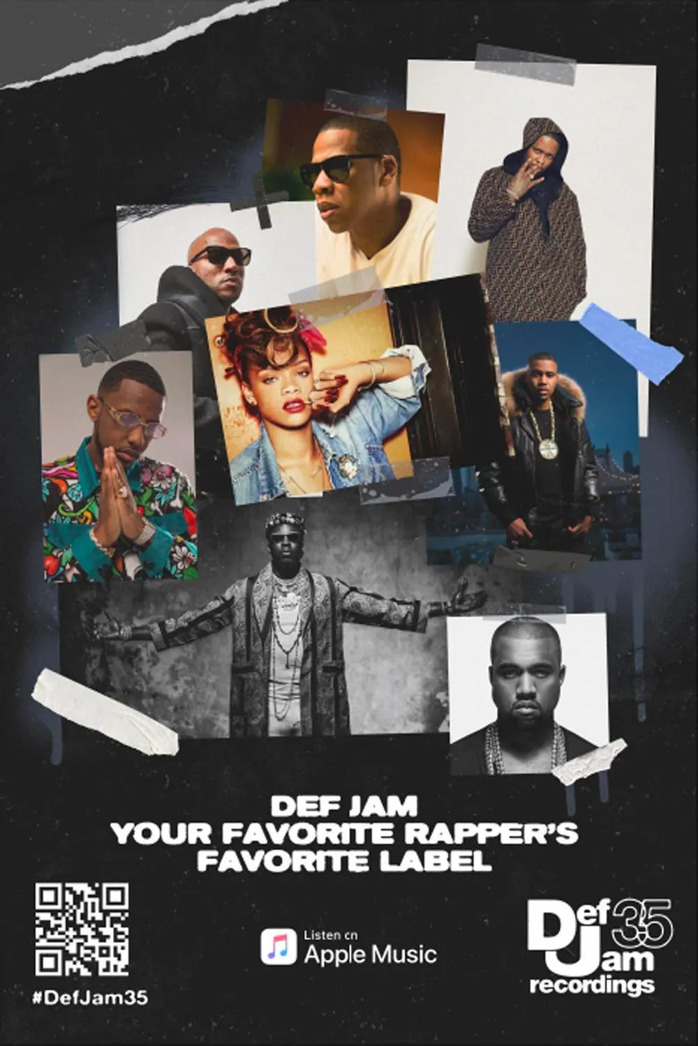 Poster design for Def Jam/Universal Music