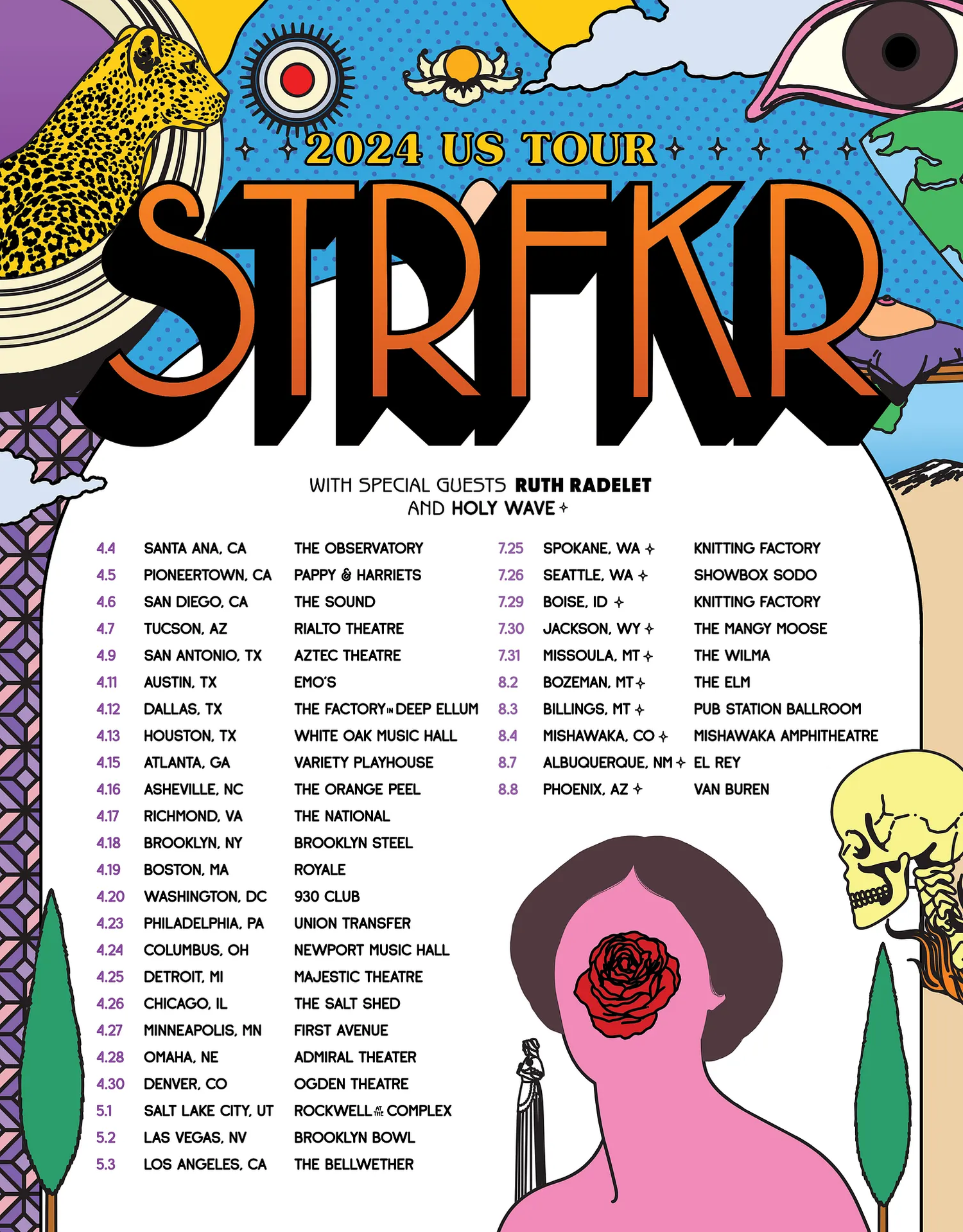 STRFKR tour admat